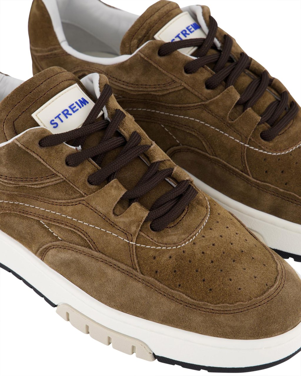 Streim the legacy Heren Primo Basket Rip Sneaker Wit Wit