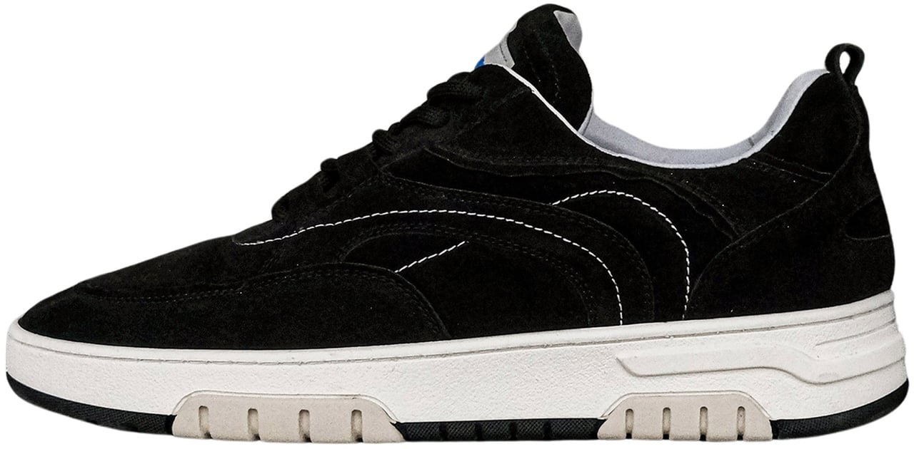 Streim the legacy Primo Basket Suede Sneaker Zwart