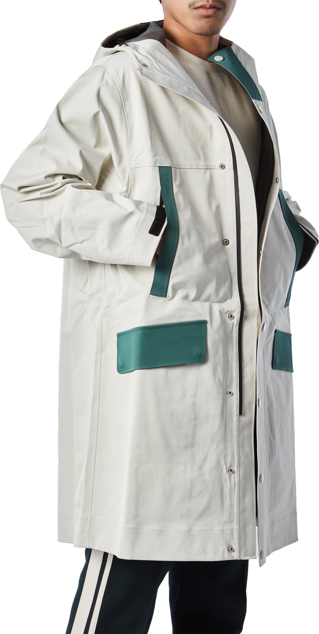 Streim the legacy STREIM Rain Coat Off White Wit
