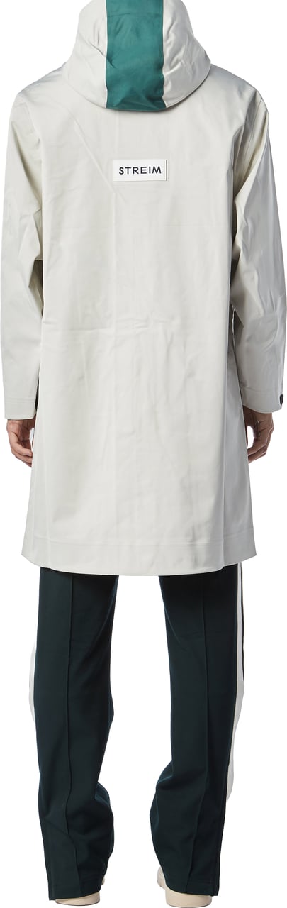 Streim the legacy STREIM Rain Coat Off White Wit
