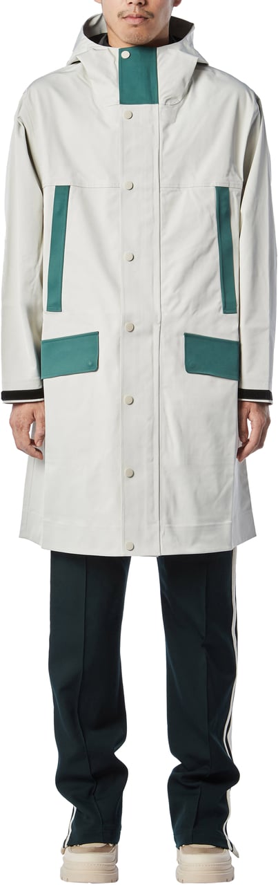 Streim the legacy STREIM Rain Coat Off White Wit