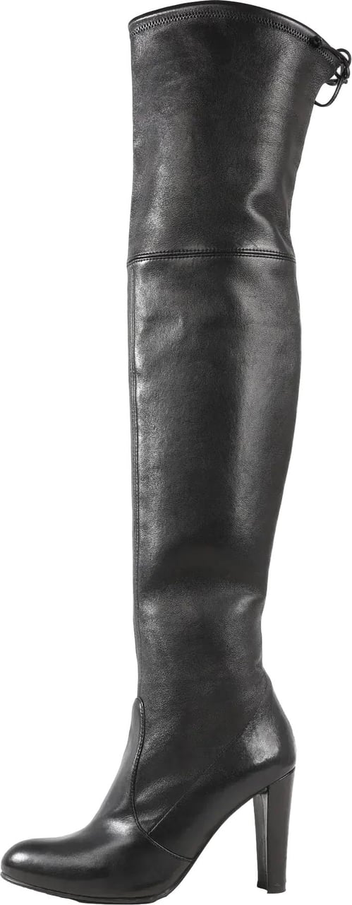 Stuart Weitzman Stuart Weitzman Vidaland 100mm Over-the-knee Boots in Black, Size 39.5 EU Beige
