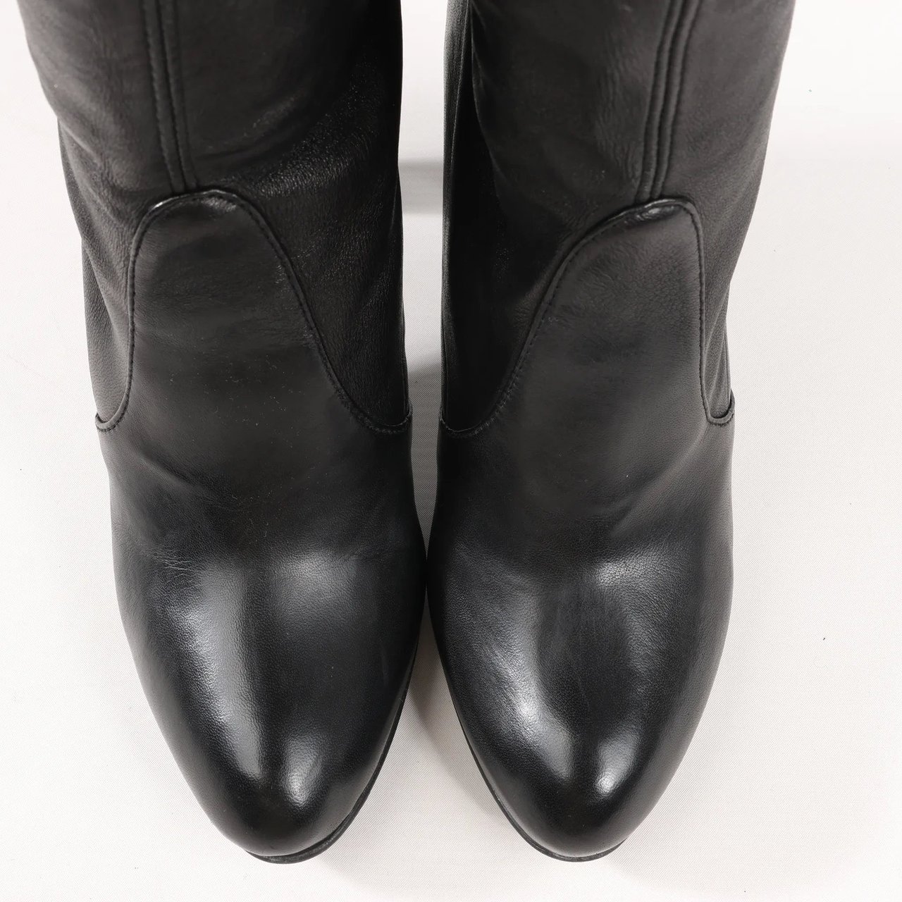 Stuart Weitzman Stuart Weitzman Vidaland 100mm Over-the-knee Boots in Black, Size 39.5 EU Beige