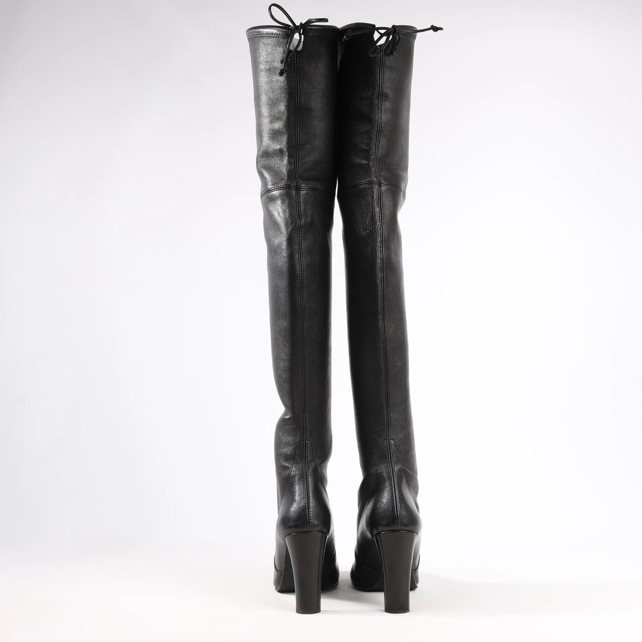 Stuart Weitzman Stuart Weitzman Vidaland 100mm Over-the-knee Boots in Black, Size 39.5 EU Beige