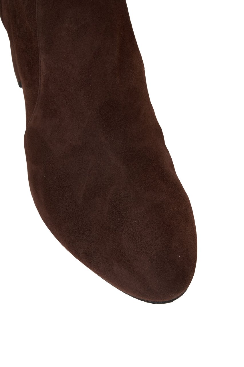 Stuart Weitzman Suede boots 'Yuliana' Bruin