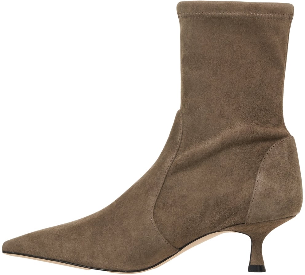 Stuart Weitzman Suede boots 'Naomi' Beige