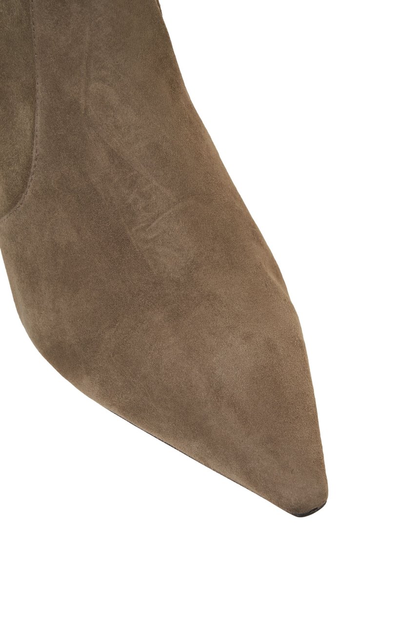 Stuart Weitzman Suede boots 'Naomi' Beige