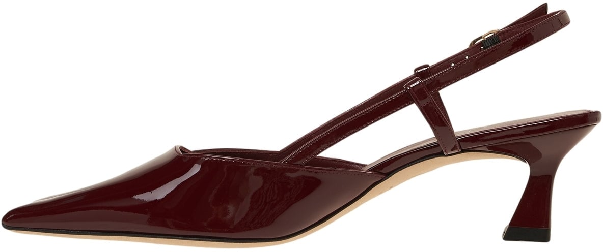 Stuart Weitzman Slingbacks 'Vinnie 50' Rood