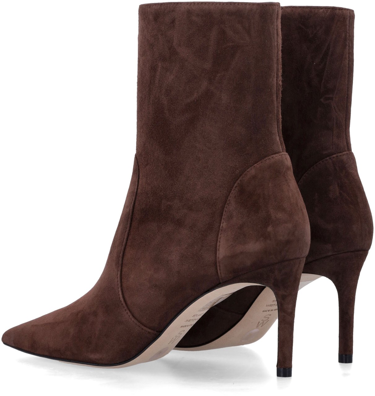 Stuart Weitzman Stuart Power Zip 75 Walnut Bruin
