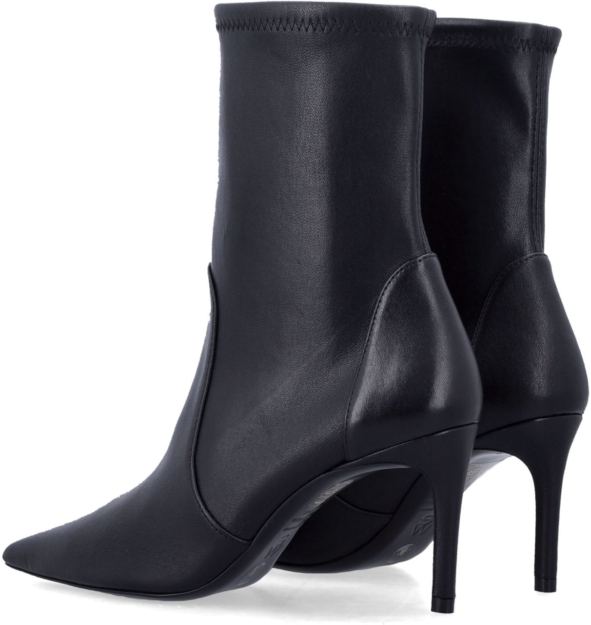 Stuart Weitzman Stuart Power Bootie 75 Nero Zwart