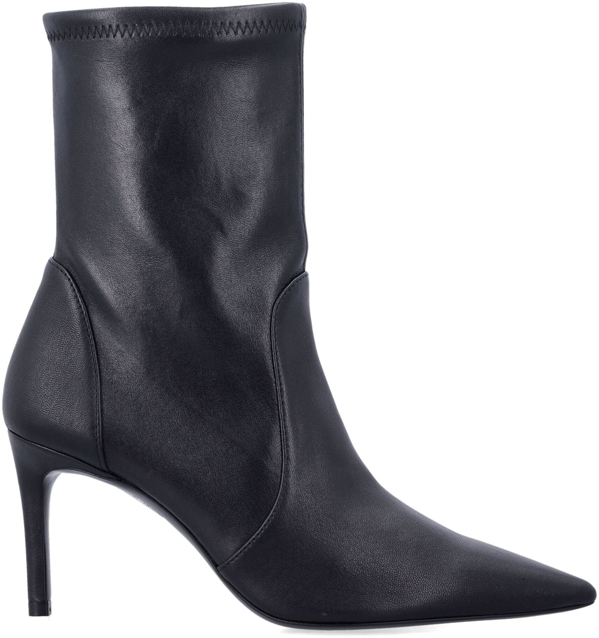 Stuart Weitzman Stuart Power Bootie 75 Nero Zwart