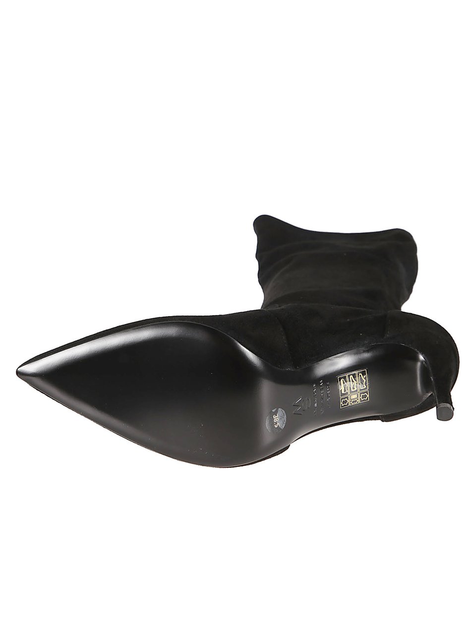 Stuart Weitzman Stuart Power 75 Boots Black Zwart