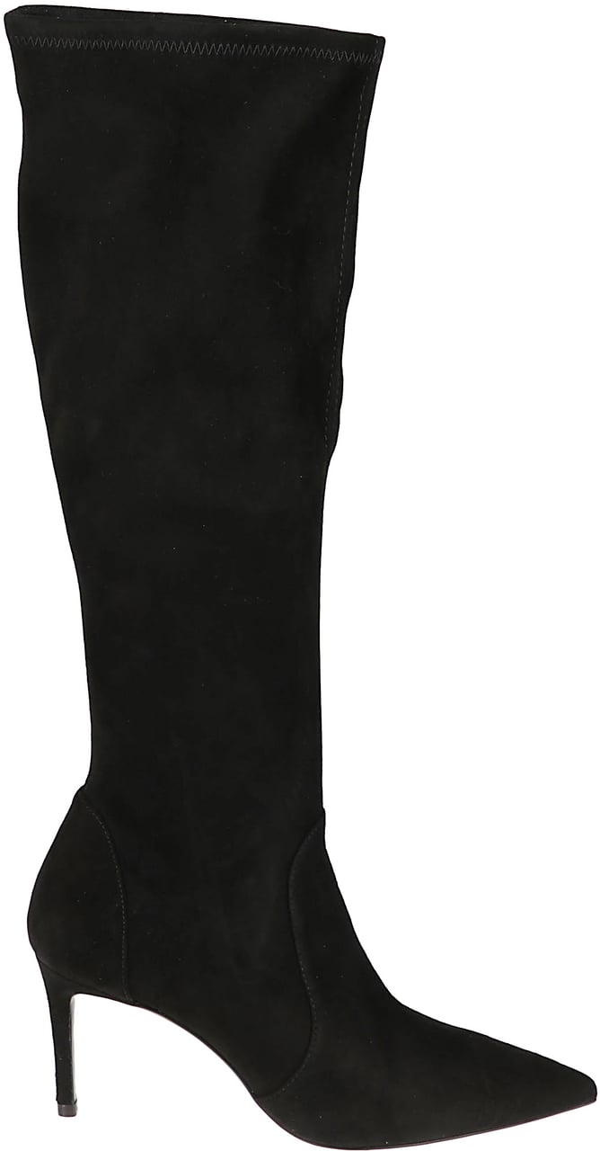 Stuart Weitzman Stuart Power 75 Boots Black Zwart