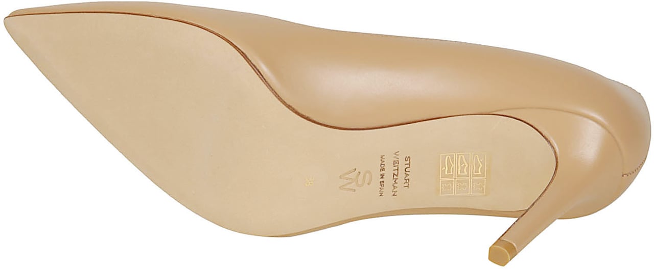 Stuart Weitzman Stuart Power 85 Pumps Nude Beige