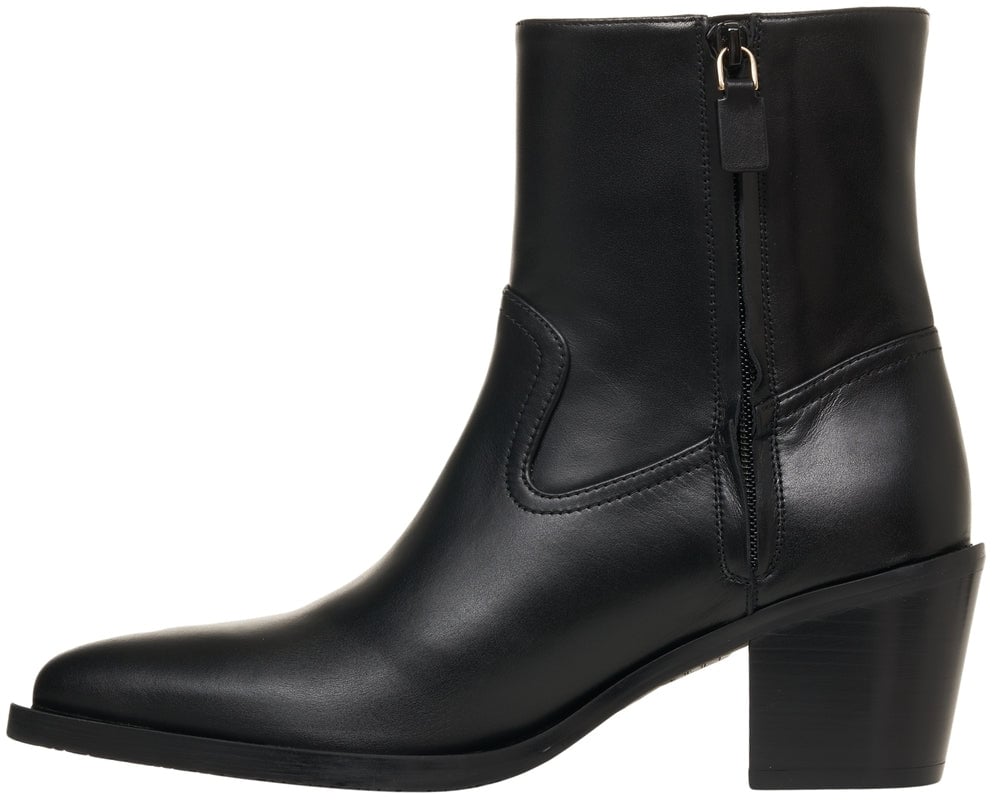 Stuart Weitzman Leather boots 'Tate' Zwart