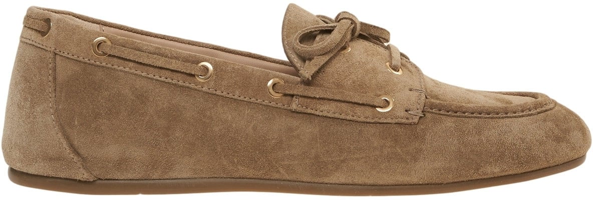 Stuart Weitzman Boat shoes 'Tinsley' Groen