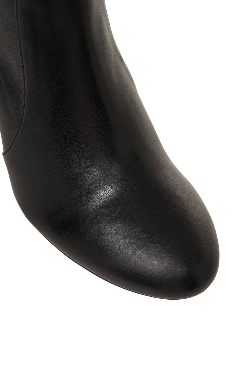 Stuart Weitzman Leather boots 'Babette' Zwart