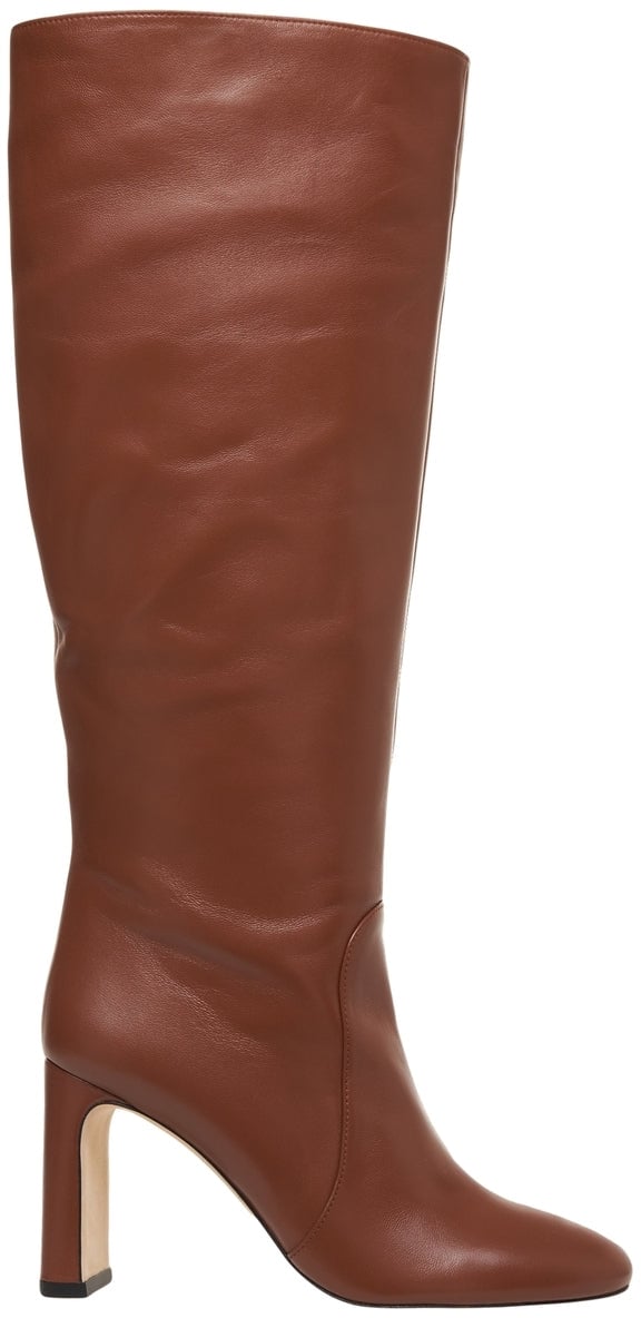 Stuart Weitzman Leather boots 'Babette Tubo' Bruin