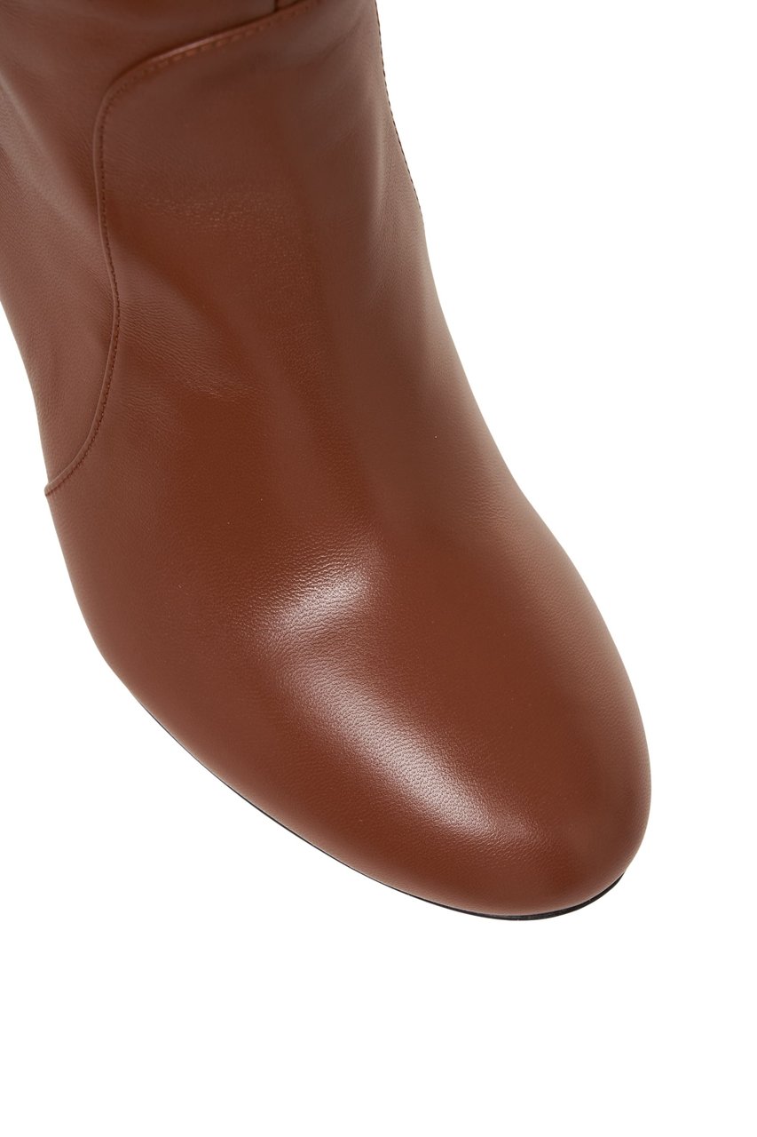 Stuart Weitzman Leather boots 'Babette Tubo' Bruin