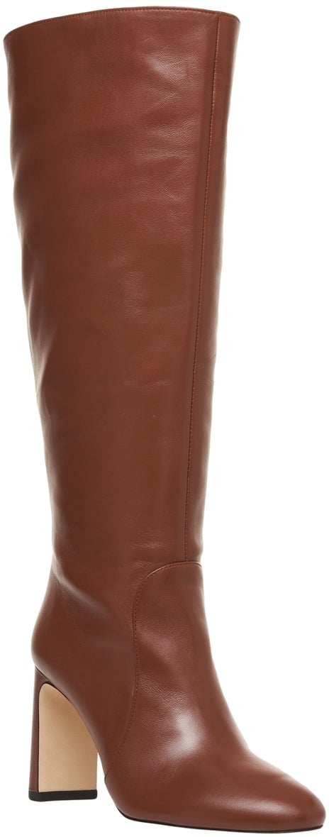 Stuart Weitzman Leather boots 'Babette Tubo' Bruin