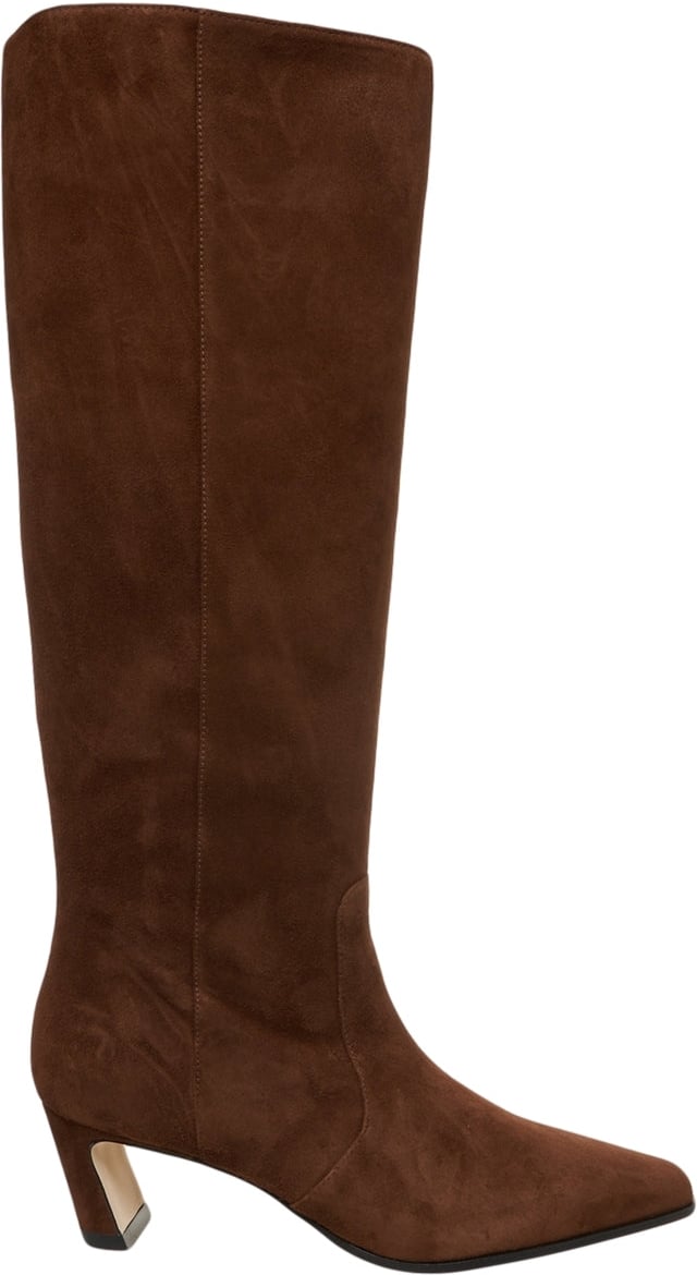 Stuart Weitzman Suede boots 'Stassi' Bruin