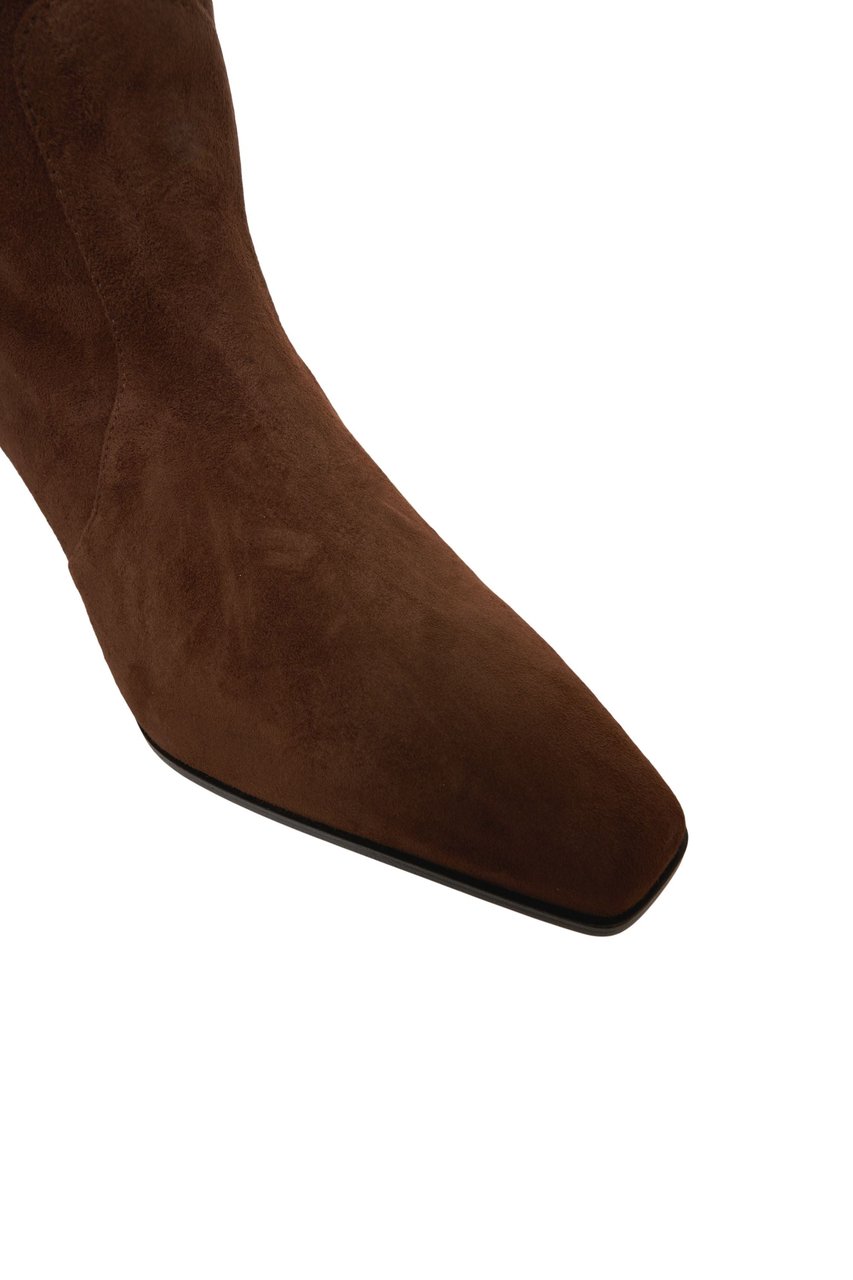 Stuart Weitzman Suede boots 'Stassi' Bruin