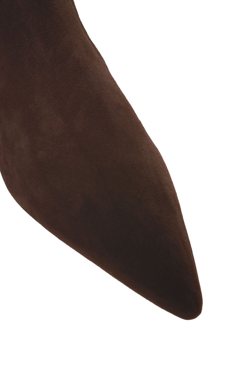 Stuart Weitzman Suede ankle boots Bruin