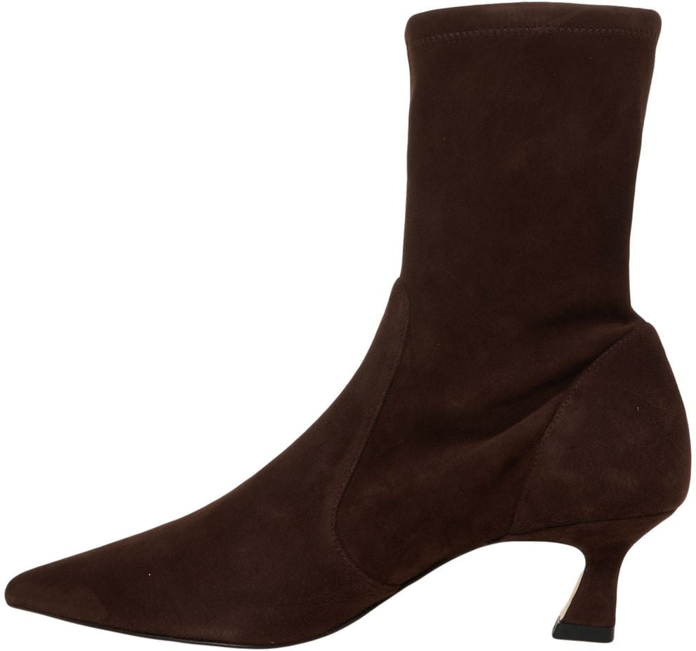 Stuart Weitzman Suede ankle boots Bruin