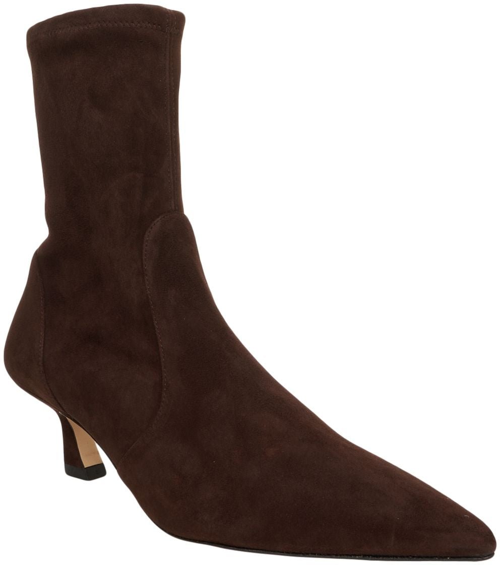 Stuart Weitzman Suede ankle boots Bruin