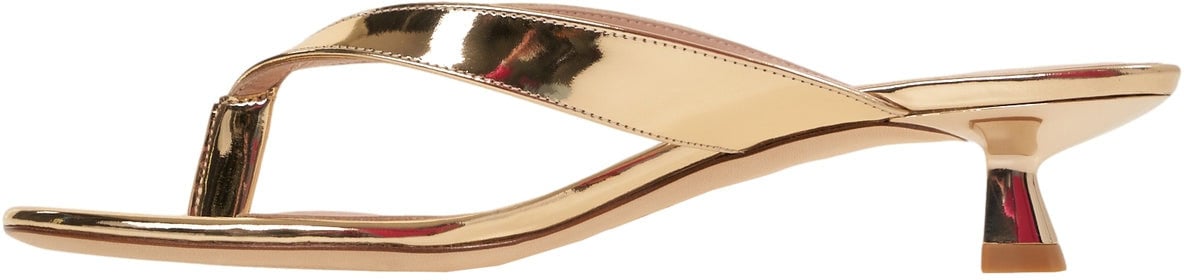 Stuart Weitzman Sabot 'Rio' Goud