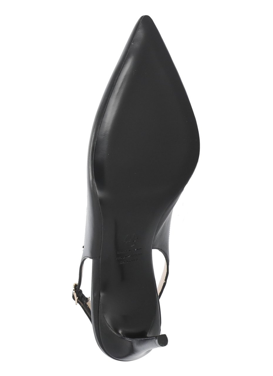 Stuart Weitzman Black Power 75 Slingback Pumps Zwart