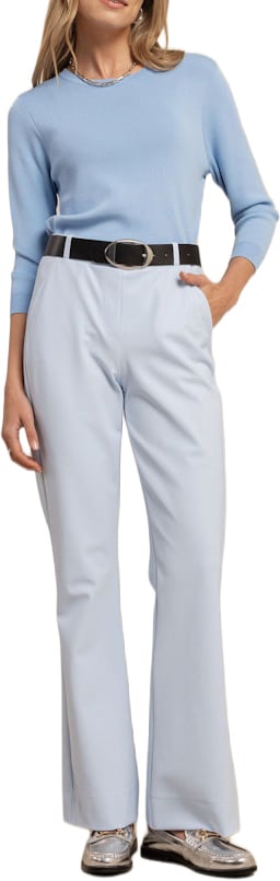 Studio Anneloes STUDIO ANNELOES - Luna 3/4 slv pullover - 13604 - 7000 Pastel blue Blauw