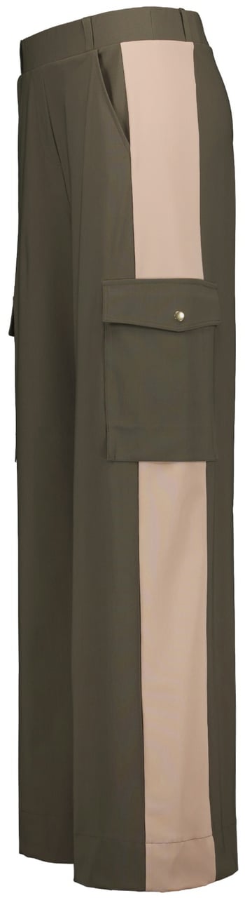 STUDIO ANNELOES - Lexie cargo trousers - 13632 - 7400 New army Groen