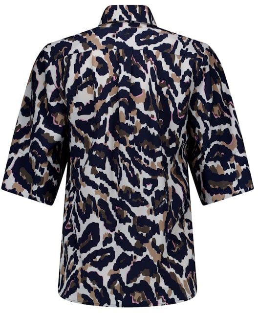 STUDIO ANNELOES - Bobby leopard blouse - 13639 - 9997 multi color Oranje