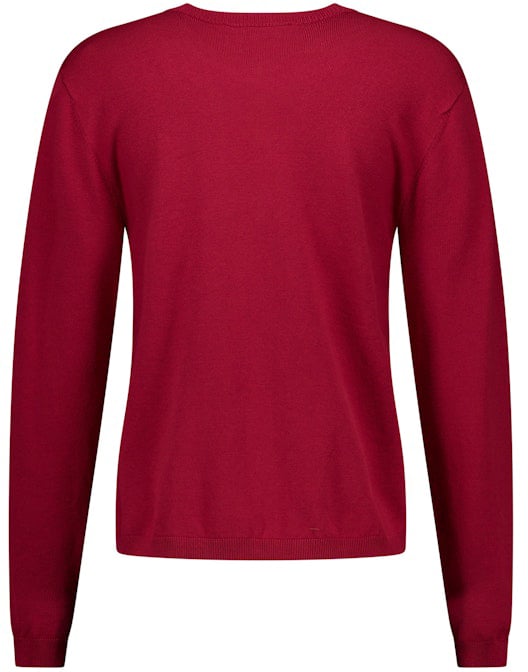 STUDIO ANNELOES - Jerry cardigan - 13693 - 4000 Ruby red Rood