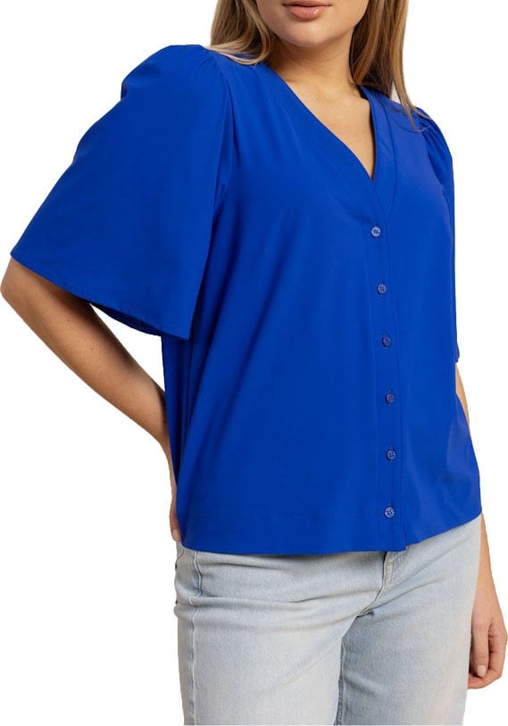 STUDIO ANNELOES - Exel blouse - 13735 - 7301 Electric blue Blauw