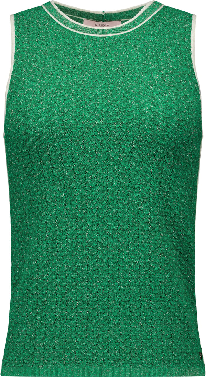 Studio Anneloes STUDIO ANNELOES - Novi twinset singlet - 13772 - 7214 Grass green Groen