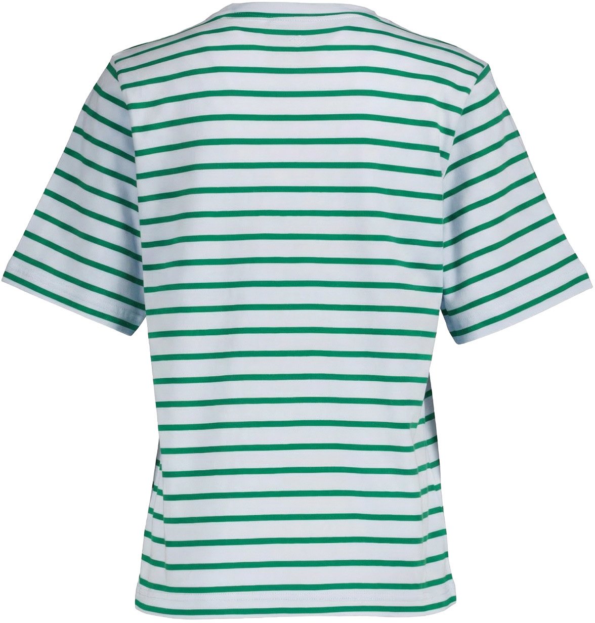 STUDIO ANNELOES - Stripe studio floor t-shirt - 13778 - 6672 Light blue/grass green Blauw