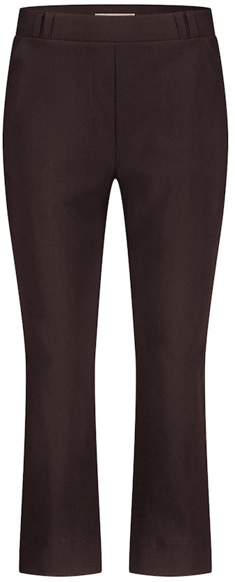 STUDIO ANNELOES - Anne capri trousers - 13813 - 8700 Espresso Bruin
