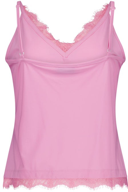 Studio Anneloes STUDIO ANNELOES - Mitzie lace top - 13852 - 4400 Pop pink Rood