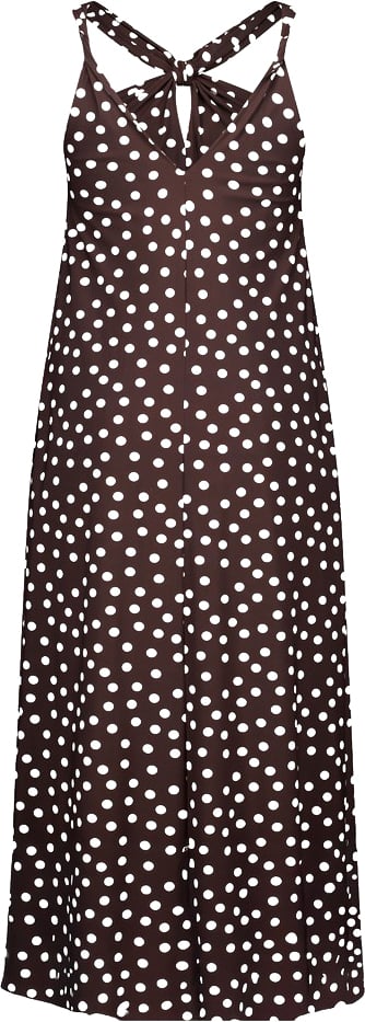 STUDIO ANNELOES - Norah 2way dot dress - 13938 - 8717 Espresso/ecru Bruin