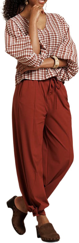 STUDIO ANNELOES - Darie balloon trousers - 14030 - 3301 Rust Beige