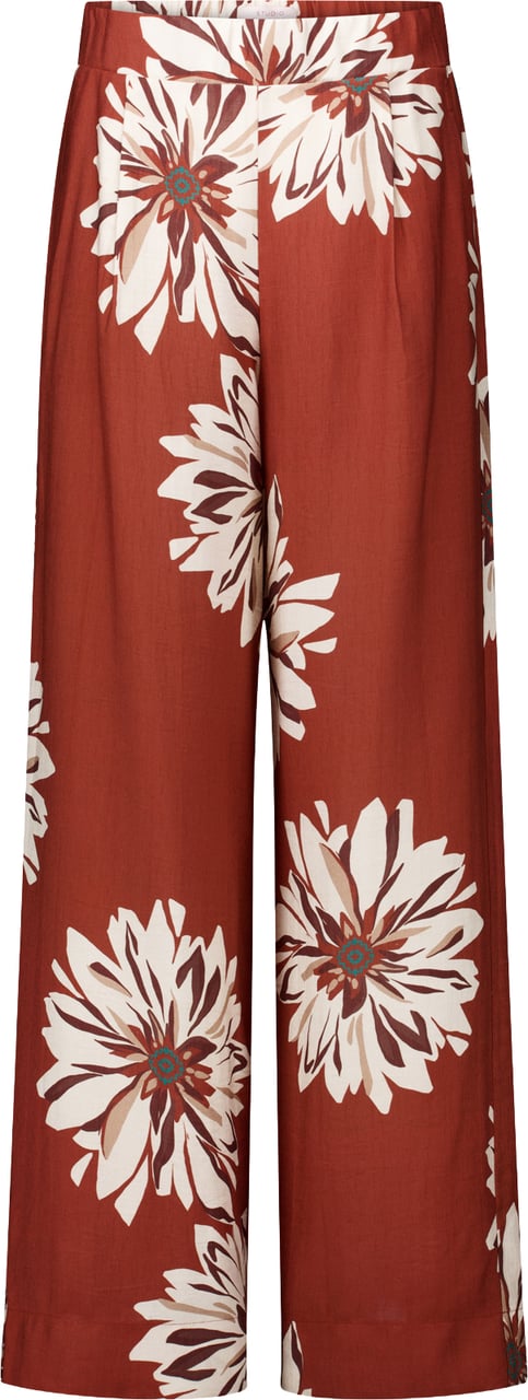 STUDIO ANNELOES - Bruce flower trousers - 14071 - 3301 Rust Beige