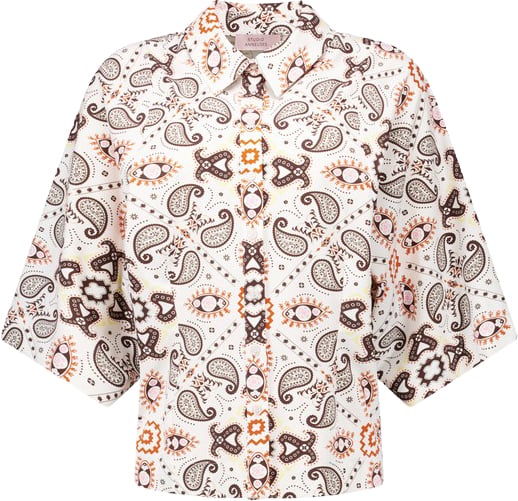 STUDIO ANNELOES - Fabienne blouse - 14171 - 9997 Multi color Oranje