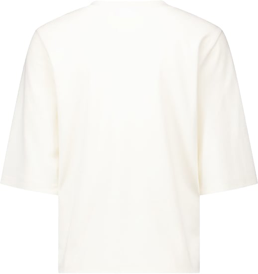 STUDIO ANNELOES - Fiore anniversary round neck t-shirt - 14174 - 1700 Ecru Wit