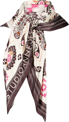 STUDIO ANNELOES - Anniversary scarf - 14175 - 9997 Multi color Oranje