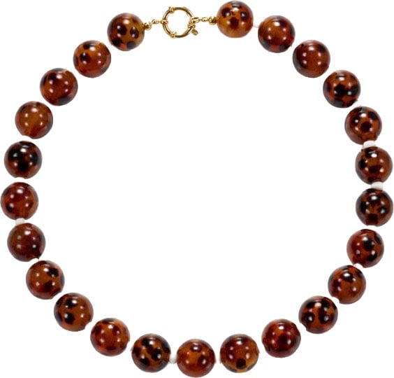 STUDIO ANNELOES - Anniversary necklace - 14178 - 8700 Espresso Bruin