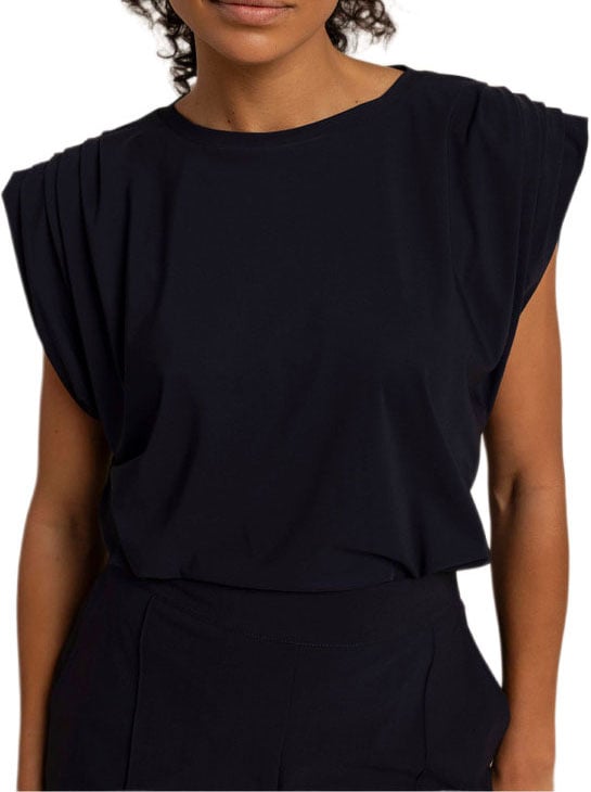 STUDIO ANNELOES - Leona top - 91541 - 6900 Dark blue Blauw