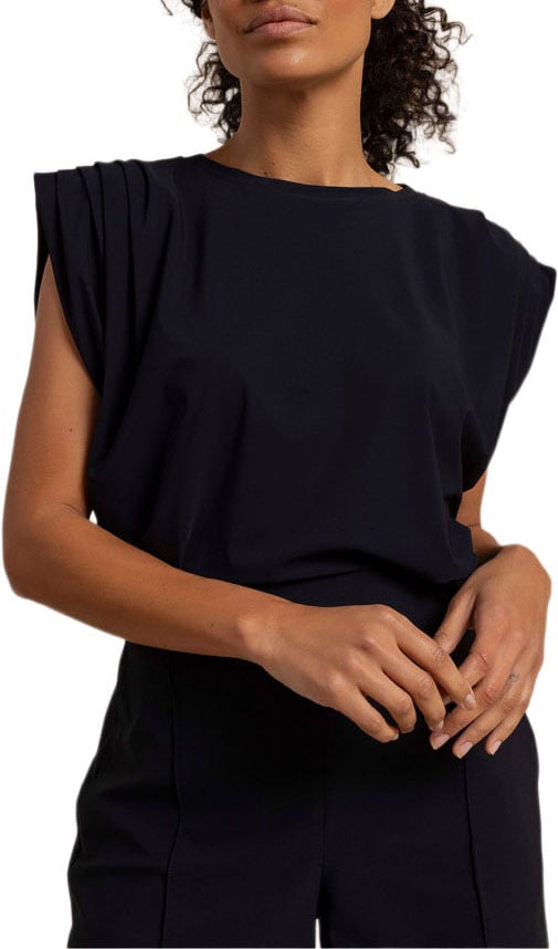 STUDIO ANNELOES - Leona top - 91541 - 6900 Dark blue Blauw