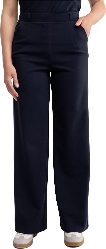 STUDIO ANNELOES - Lexie bonded trousers - 94801 - 6900 dark blue Blauw